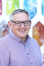 Portrait of Tony Dolan, Executive Director of Perth Children's Hospital and Neonatology