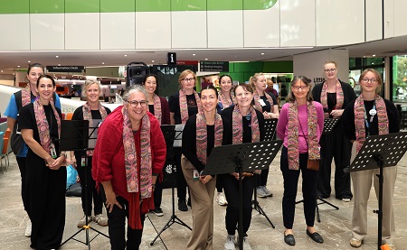 The Perth Children's Choir performing a special performance for NAIDOC Week 2026
