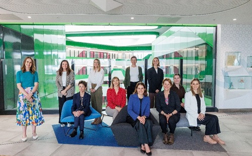 The Early Moves team pictured at Perth Children's Hospital