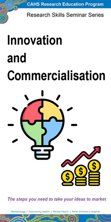 Innvoation and Commercialisation co-presented by Richard Macliver and Telethon Kids Institute