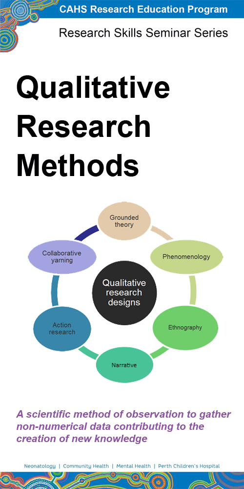 Qualitative Research Methods presented by Dr Shirley McGough from Curtin University
