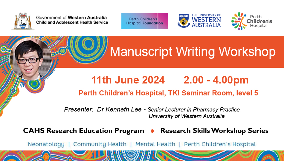 Manuscript writing workshop 11 June 2024